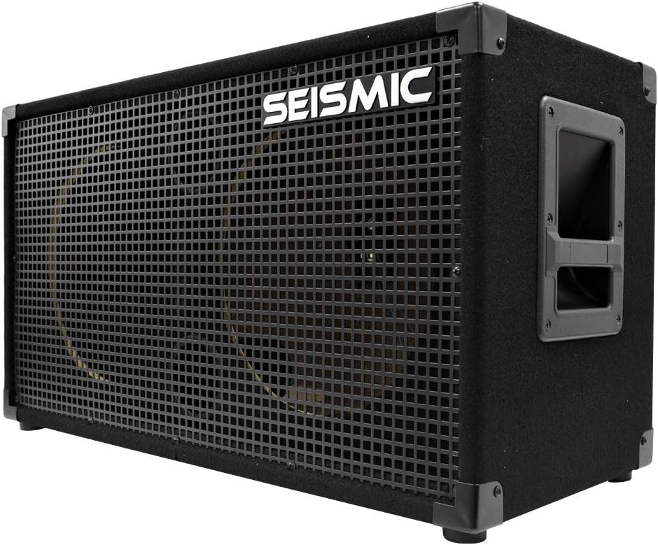 Seismic Audio - Empty 212 Guitar Speaker Cabinet - 2x12 PA/DJ PRO Audio - Loaded with Everything but Speakers. Includes Grill, Wire, Jack Plates, Handles, etc.