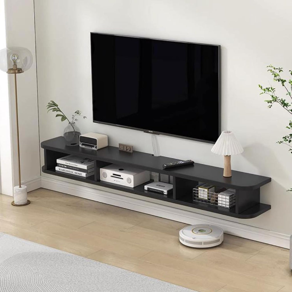 Wall Shelf Wall mounted TV Cabinet Floating Shelf TV Console Audio-visual Equipment Shelves Office Storage Cabinet Book Shelf Gaming Shelf Entertainment Unit TV Stand Wall Mount Corner Shelves