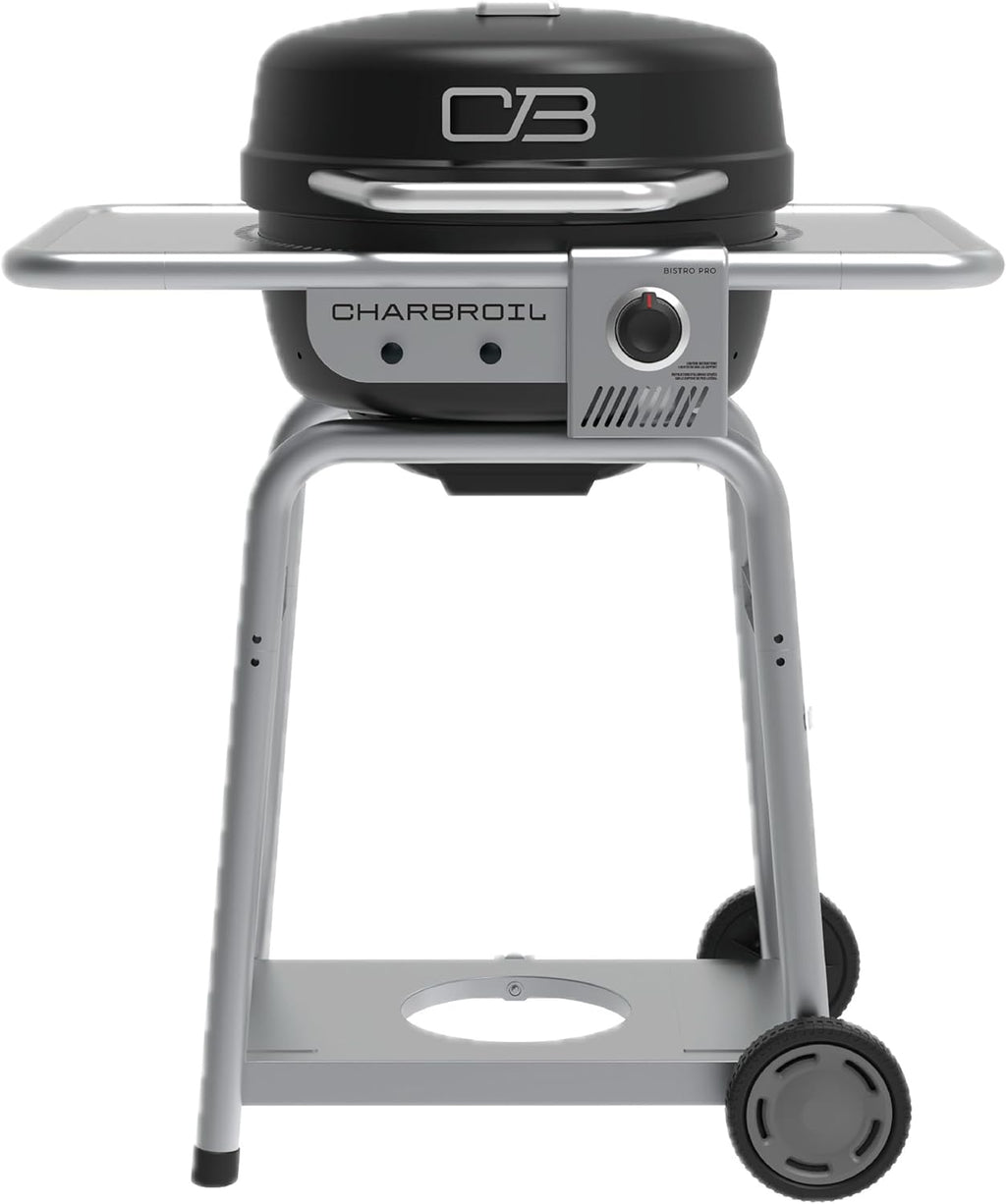 Charbroil Bistro Pro Gas Grill for Small Spaces and Patios, Black - 25302161