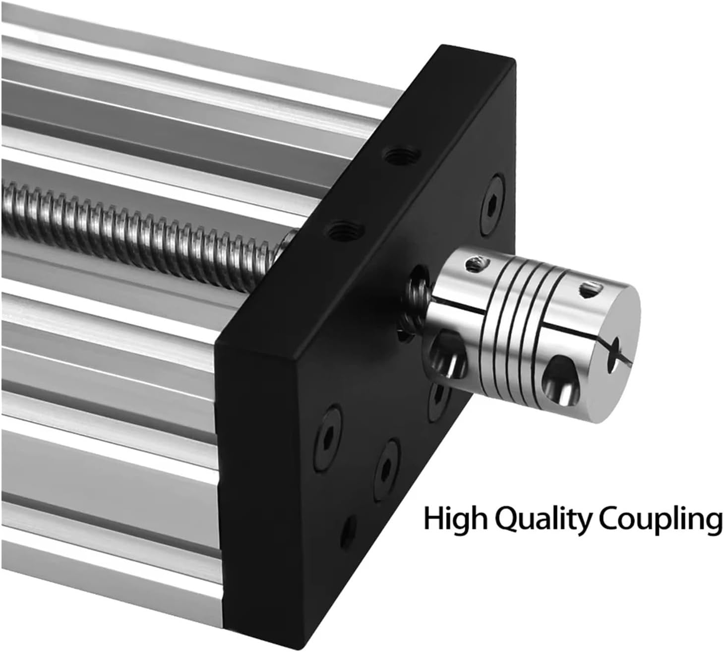 CNC 3D Printer Linear Rail Z-axis Lead T8 Screw C-Beam Sliding Table Actuator Kit Linear Guides Support Step Servo Motor Tool(40mm Stroke)