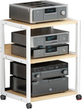 AV Media Stand,AV Media Storage Cabinet,3-Tier Audio and Video Equipment Storage Rack,Suitable for Offices,Study Rooms and Living Rooms (Color : Style 2)