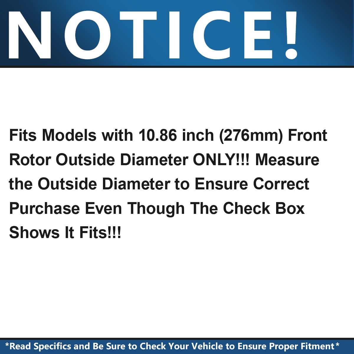 Detroit Axle - Brake Kit for 01-05 Hyundai Santa Fe Front Rear Disc Brake Rotors 2001 2002 2003 2004 2005 Ceramic Brakes Pads Replacement 10.87' Front and 11.18' inch Rear Rotors