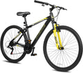 WEIZE Hardtail Mountain Bike, 29 Inch Wheels Outdoor Cycling Bike, 21-Speed Trigger Shifter, Aluminum Frame for Women and Men, Comfort Saddle, MTB Bicycle with Suspension Fork