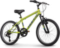 Huffy Stone Mountain Bike for Men and Women, 20'/24'/26', 6-Speed (20') or 21-Speed, Front or Dual Suspension (Varies), Multiple Colors, Adjustable Saddle, Shimano Equipped, All-Terrain Tires