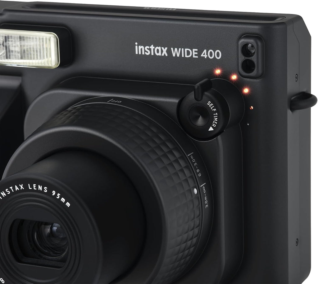 FUJIFILM instax Wide 400 Instant Film Camera - Black