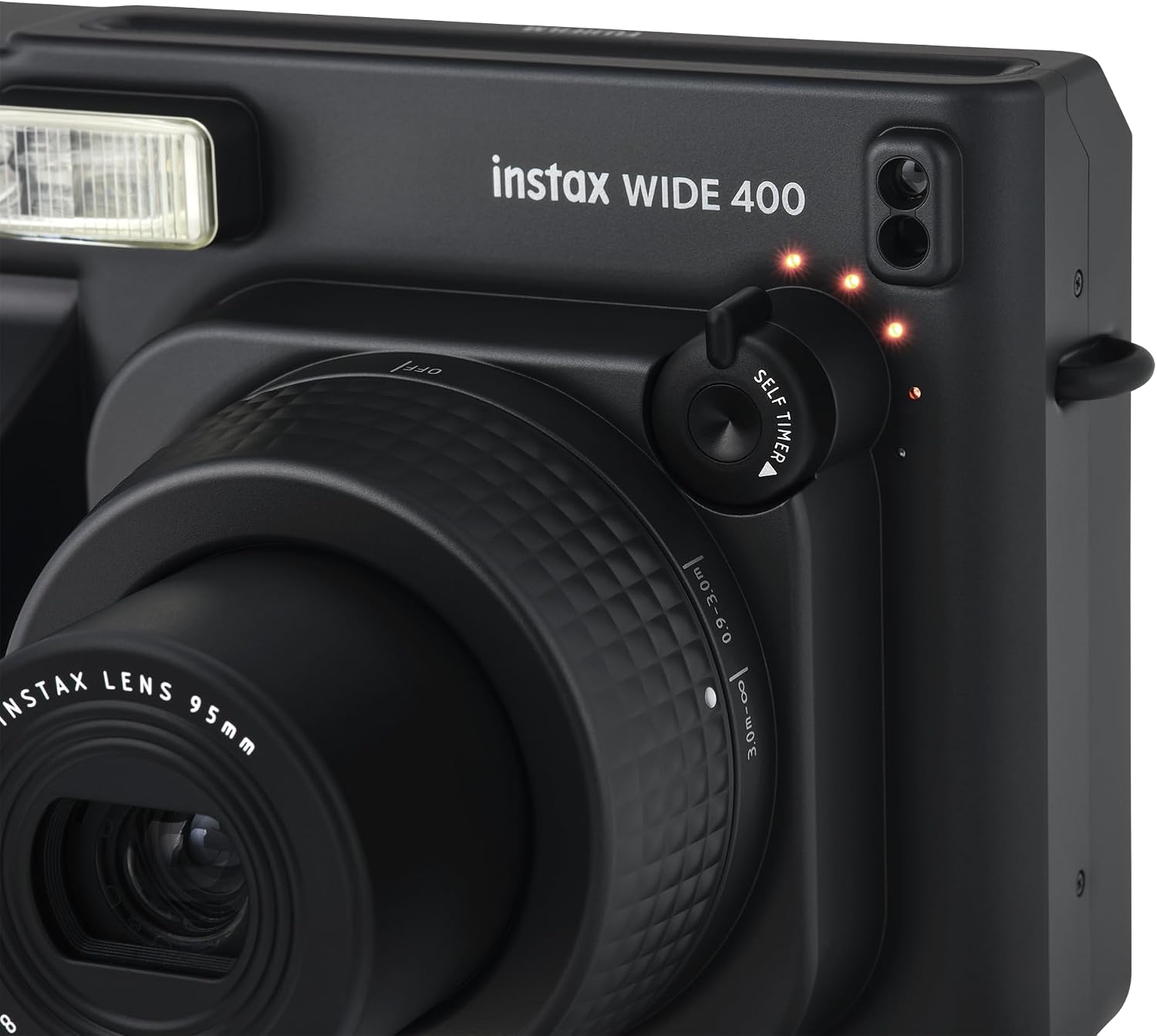 FUJIFILM instax Wide 400 Instant Film Camera - Black