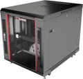 15U Server Rack Cabinet 35' Deep, Deployment-Ready Network Rack Enclosure with PDU, Fan & Shelf, Rolling IT Cabinet for Installers, AV Systems & Infrastructure