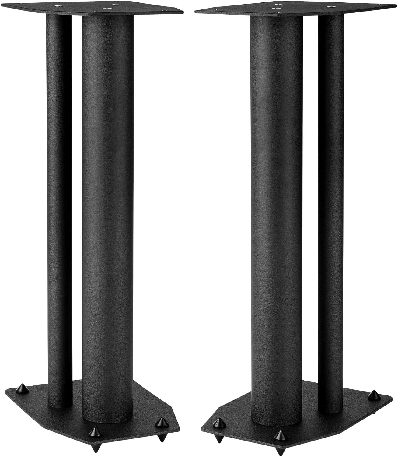 Dayton Audio SSMB24 24' Speaker Stand Pair Square Steel Base