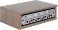 Gator Frameworks Elite Furniture Series 2U Wood Desktop Studio Rack in Driftwood Grey Finish (GFW-ELITERK-2U-GRY)