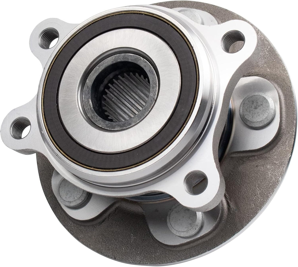TRQ Front Left and Right Wheel Bearing and Hub Assembly Set 2 Piece Compatible with 21-23 Lexus ES250 2021 Toyota Avalon XLE L4 2.5L 18-22 Camry SE LE XLE XSE L4 2.5L 18-20 Camry L L4 2.5L