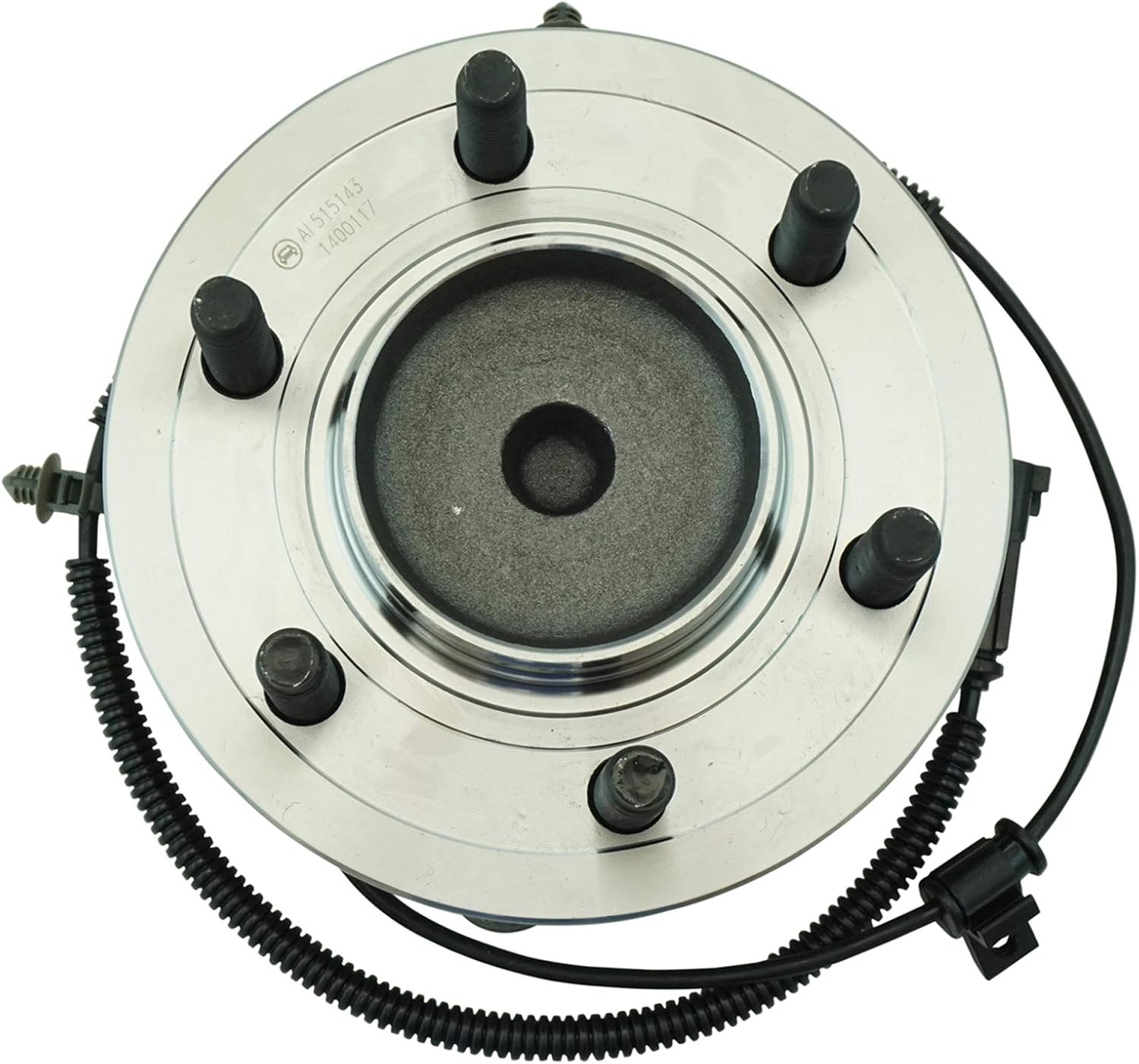 TRQ Front Driver and Passenger Side Wheel Bearing and Hub Assembly Set 2 Piece Compatible with 11-14 Ford F-150 RWD 6 Lug Wheels 11-14 Expedition RWD 11-14 Lincoln Navigator RWD