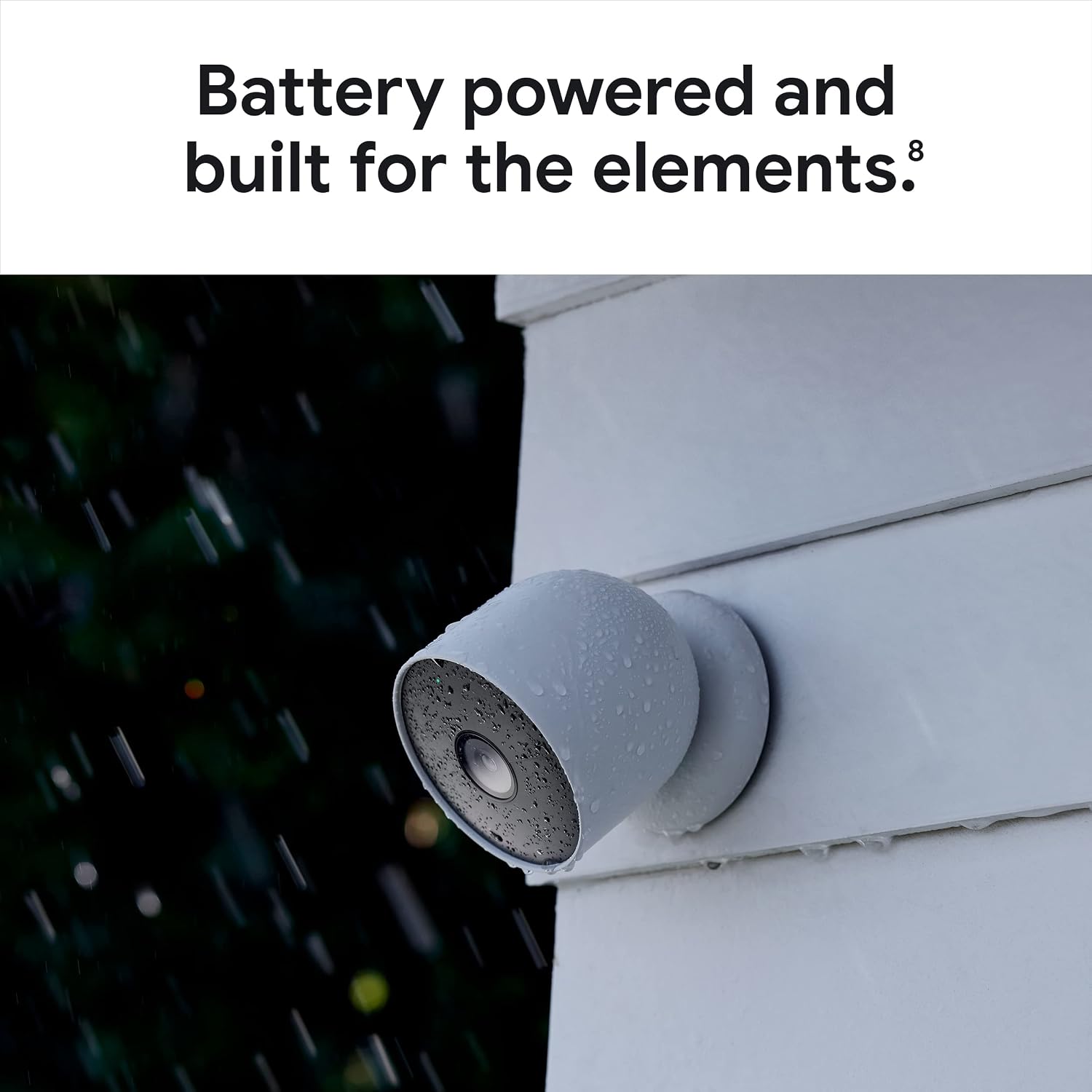Google Nest Cam Outdoor or Indoor, Battery - 2nd Generation - 2 Count (Pack of 1)