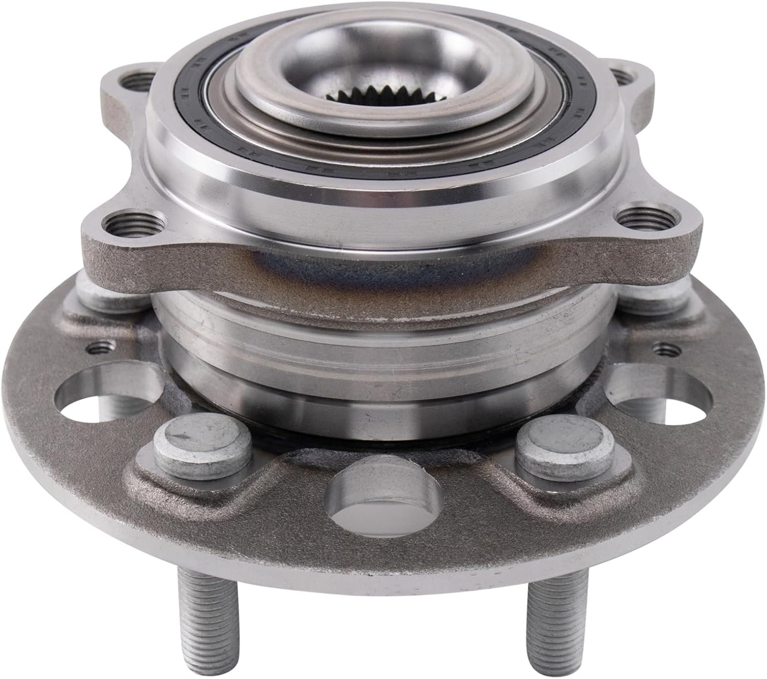TRQ Left and Right Wheel Bearing and Hub Assembly Set 2 Piece Compatible with 2019-2022 Genesis G70 2019-2022 G70 AWD 2018-2019 Kia Stinger 2018-2019 Stinger AWD