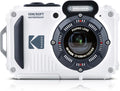 Kodak Pixpro WPZ2 - Compact Digital Camera 16M Pixels, Waterproof to 15m, Shockproof, Video 720p, LCD Screen 2.7 - Li-ion Battery, White