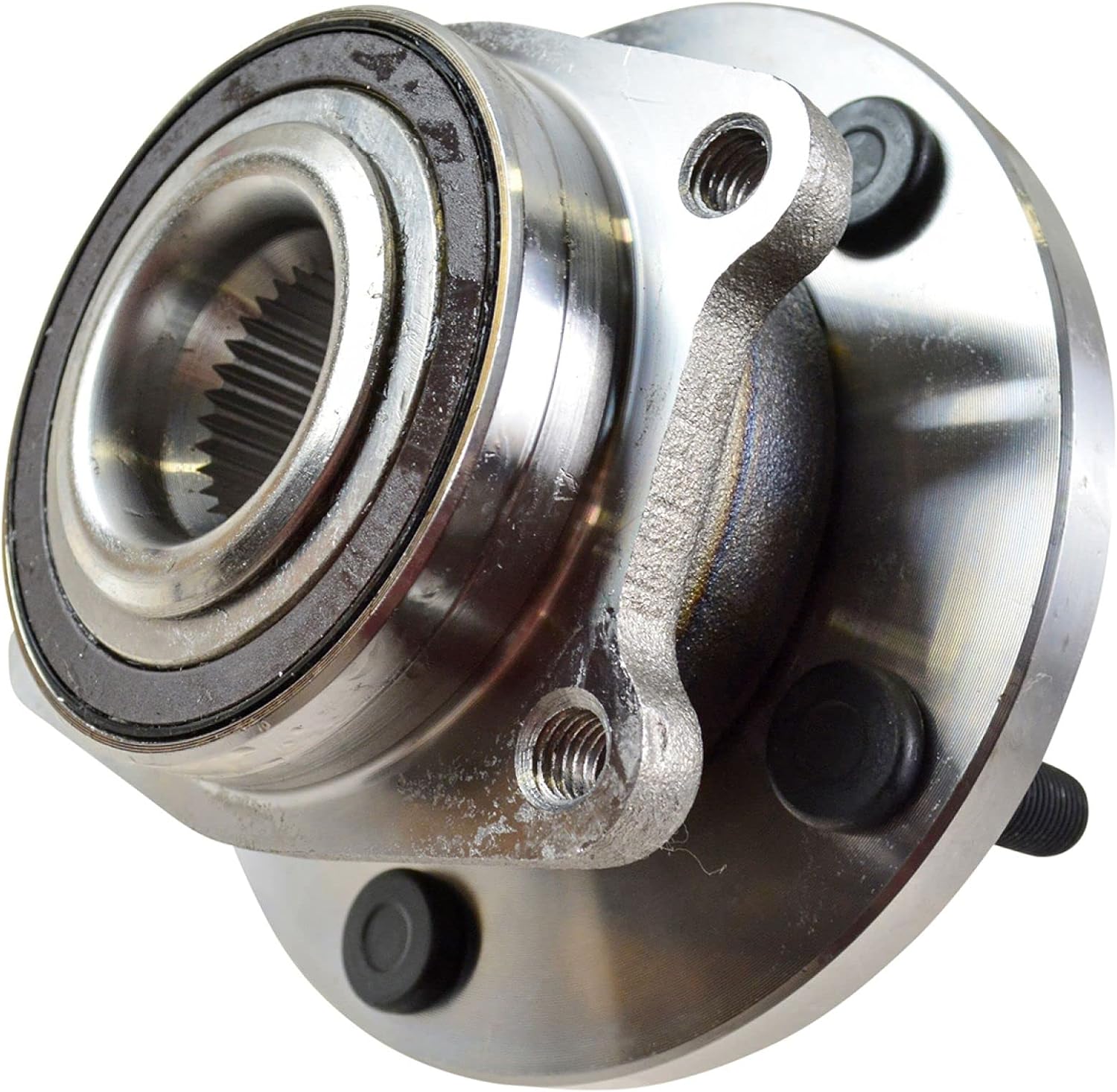 TRQ 2 Piece Wheel Bearing & Hub Assembly Set Compatible with 2011-2014 Chrysler 200 2007-2010 Sebring 2008-2014 Dodge Avenger