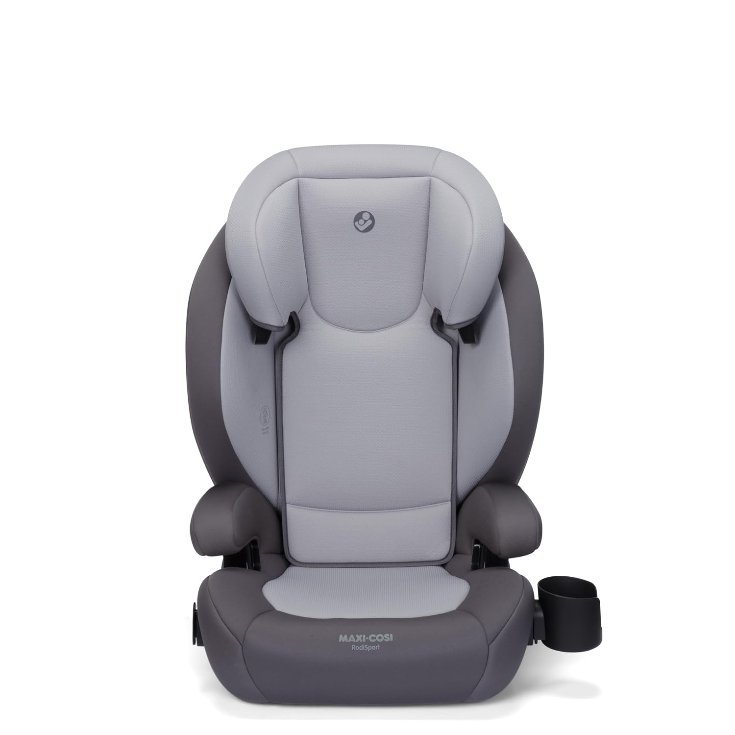 Maxi-Cosi RodiSport Kids Booster Car Seat, High-Back, Backless Booster, 7-Position Headrest, Easy Latch System, Reclining Chair, Belt Guide, Fits 40-100 lbs, 43.4-57 in, Sea Salt