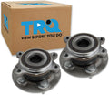 TRQ Front Left and Right Wheel Bearing and Hub Assembly Set 2 Piece Compatible with 2020-2023 Toyota Highlander 2021-2023 Sienna
