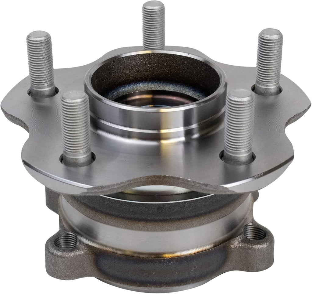 TRQ Rear Wheel Bearing and Hub Assembly Set 2 Piece Compatible with 14-19 Infiniti QX60 All Wheel Drive 2013 JX35 All Wheel Drive 15-19 Nissan Murano All Wheel Drive 13-19 Pathfinder 4 Wheel Drive