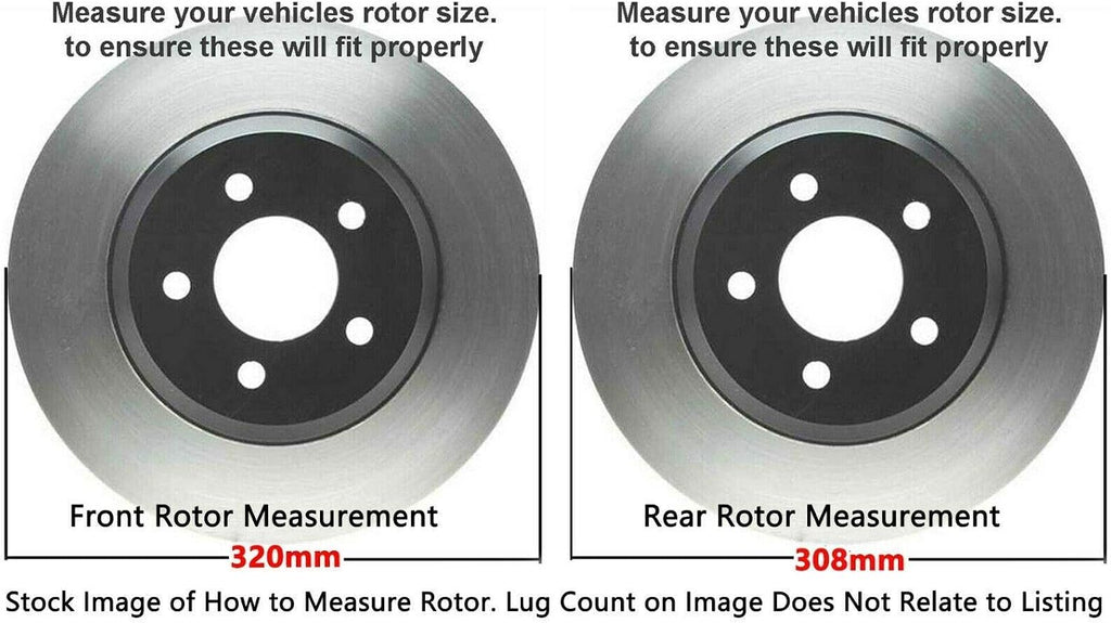 Detroit Axle - Brake Kit for INFINITI G35 M35 M45 EX35 EX37 G25 G37 QX50 Q40 Nissan 350Z 370Z Disc Brake Rotors Ceramic Brake Pads Replacement : 12.60' inch Front and 12.13' inch Rear Rotors