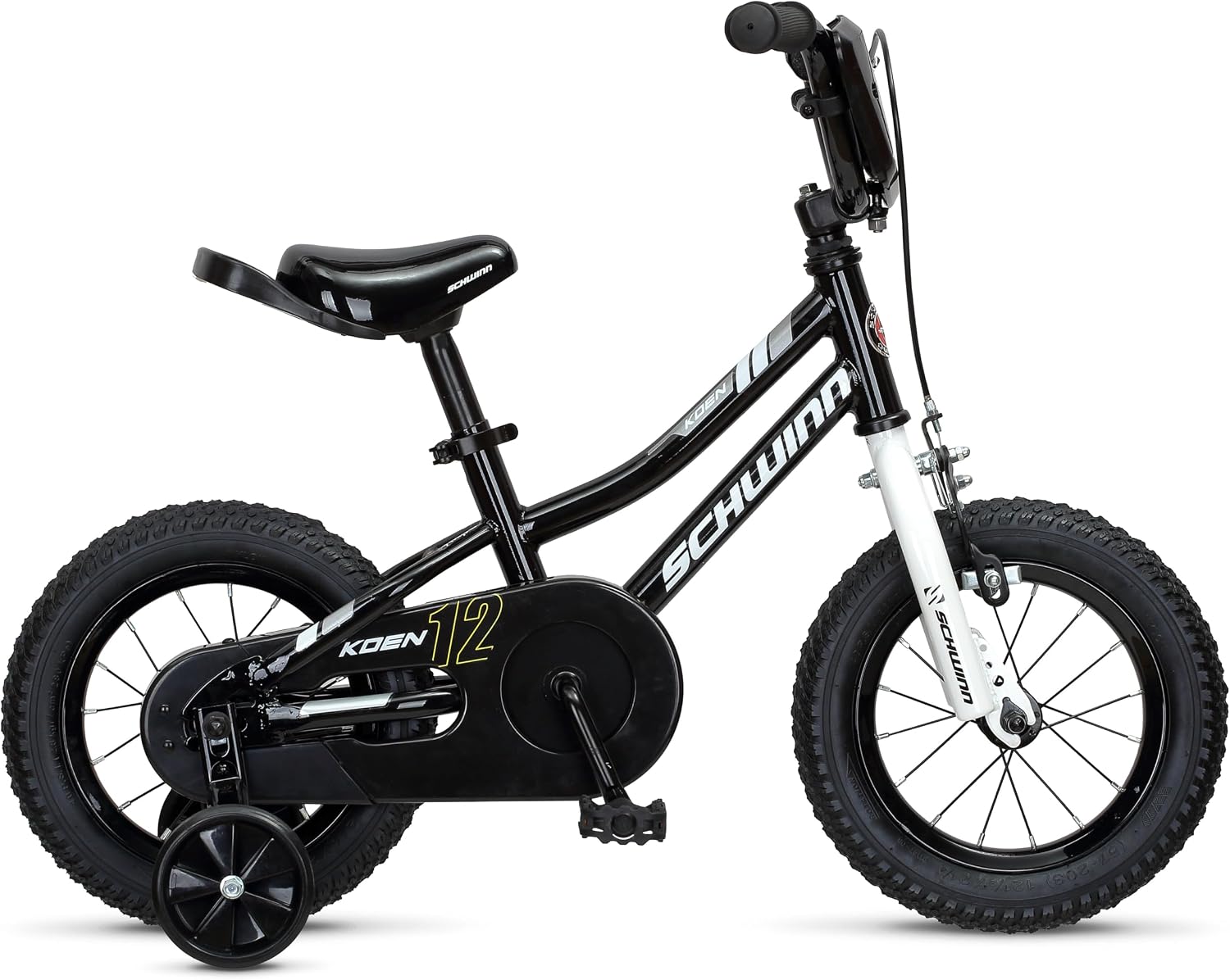 Schwinn Koen Bike, 12 Inch Bike for Kids Ages 2-4, SmartStart Ergonomic Design for Kids, Adjustable Seat Grows with your Child, Rear Coaster Brake and Front Caliper Brake, Training Bicycle