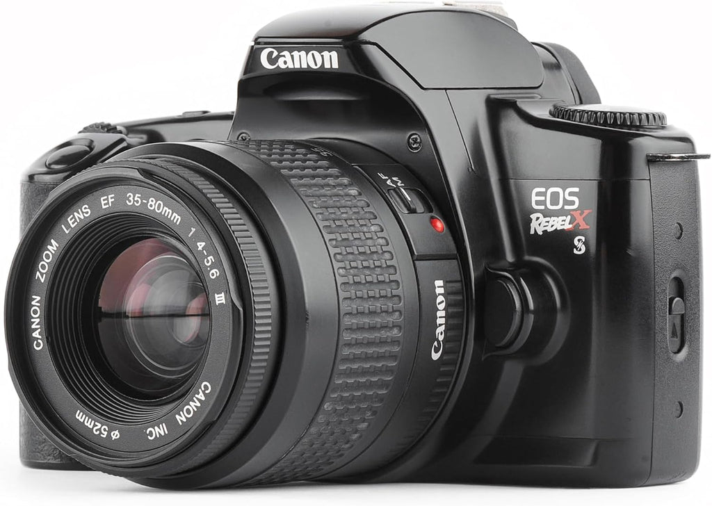 Canon EOS Rebel X 35MM SLR Film Camera w/Canon EF Auto Focusing AF Lens. Compatible with Color and B&W Film. Manual and Auto Shutter Settings are Available. (Renewed)