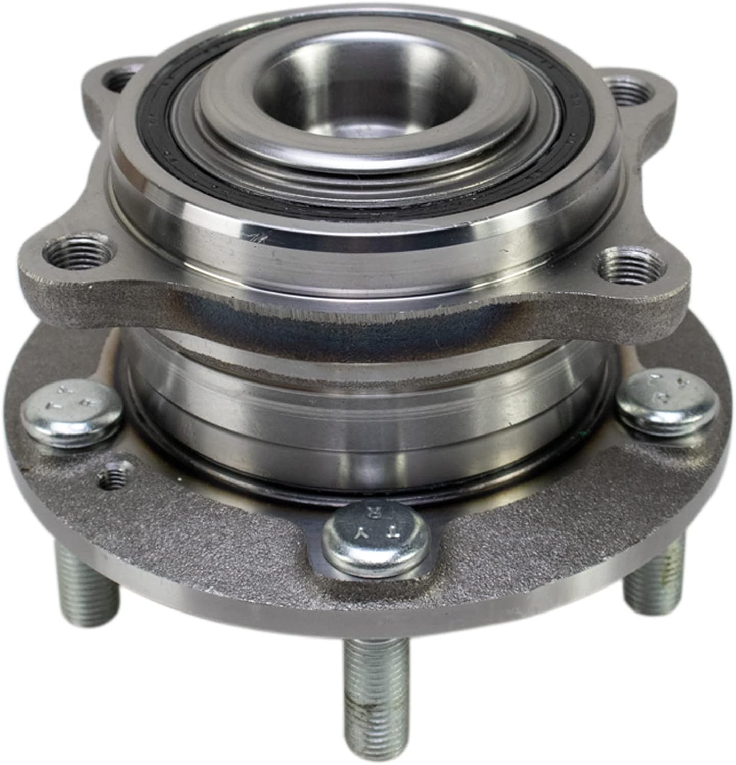 TRQ Front Left and Right Wheel Bearing and Hub Assembly Set 2 Piece Compatible with 15-19 Hyundai Sonata 18-21 Tucson 21-22 Veloster N Manual Transmission 2016 Kia Optima LX EX LX 1.6T 17-21 Sportage