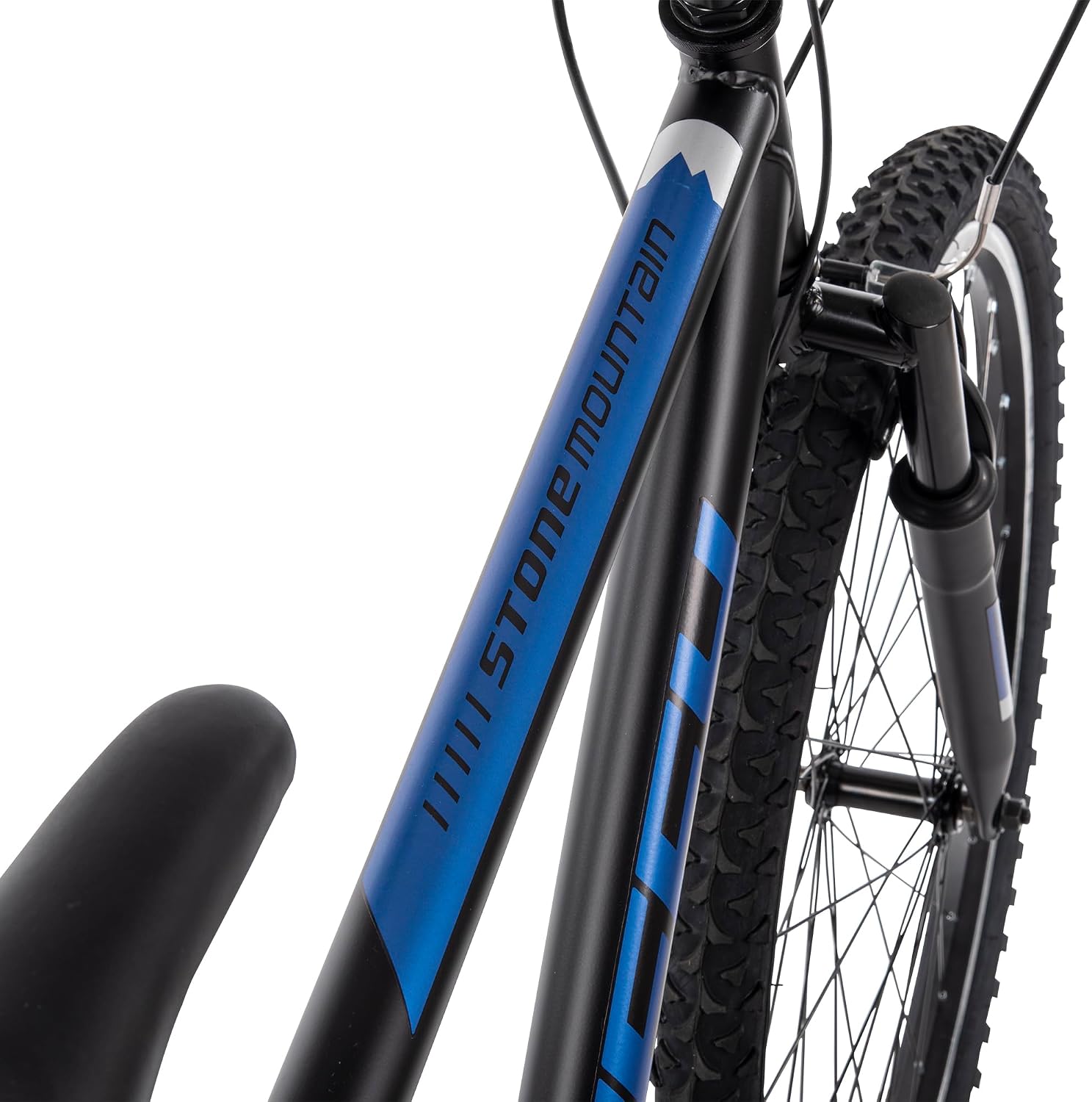 Huffy Stone Mountain Bike for Men and Women, 20'/24'/26', 6-Speed (20') or 21-Speed, Front or Dual Suspension (Varies), Multiple Colors, Adjustable Saddle, Shimano Equipped, All-Terrain Tires