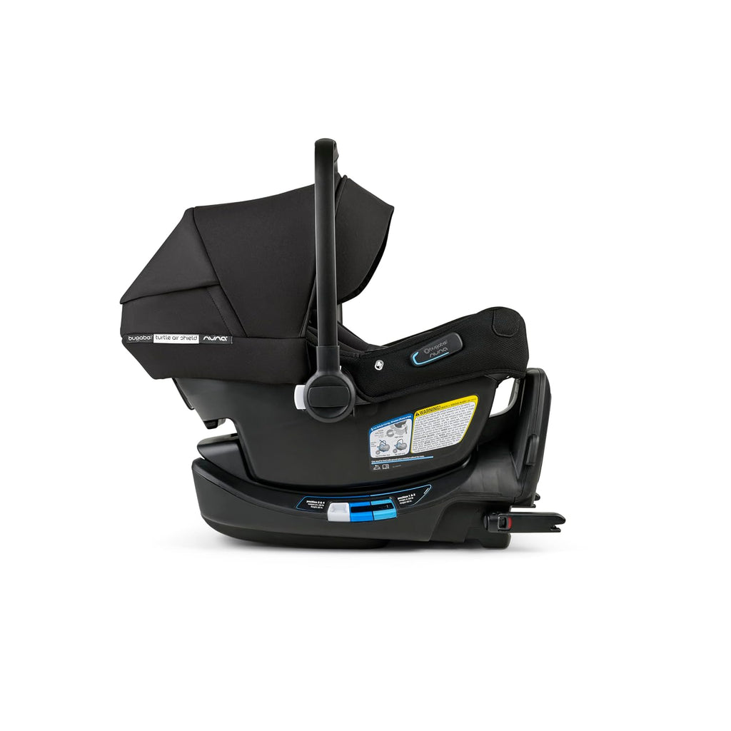 Bugaboo Turtle Air Shield by Nuna car seat + Recline Base
