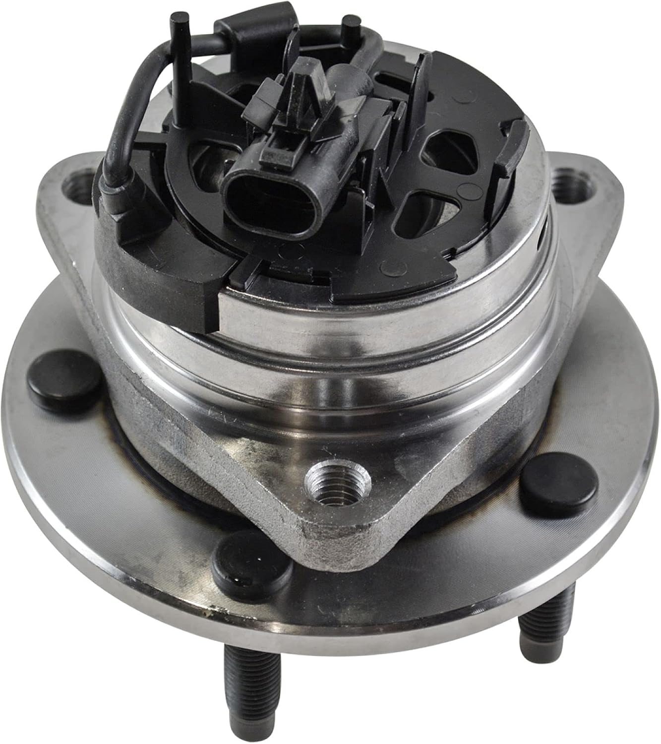 TRQ Front and Rear Wheel Bearing and Hub Assembly Set 4 Piece Compatible with 08-12 Chevrolet Malibu 09-10 Cobalt SS 08-10 HHR 2009 Panel 05-07 Pontiac G6 with 4 Wheel ABS Brakes 08-10