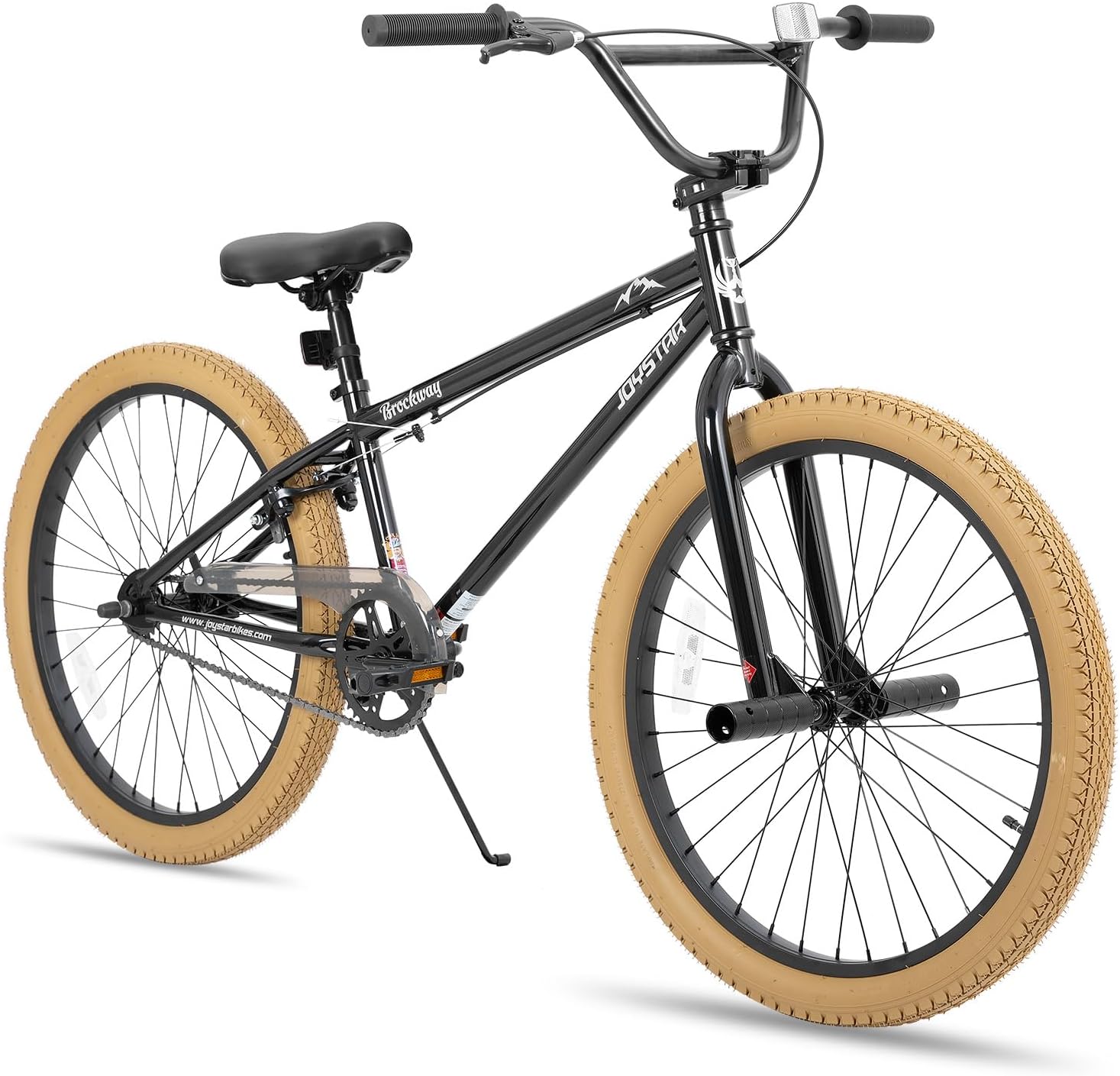 JOYSTAR Brockway Freestyle Kids BMX Bikes 20' 24' Kids Bicycles for 6-14 Years Old Boys Girls and Beginner-Level Riders 2 Pegs Multiple Colors