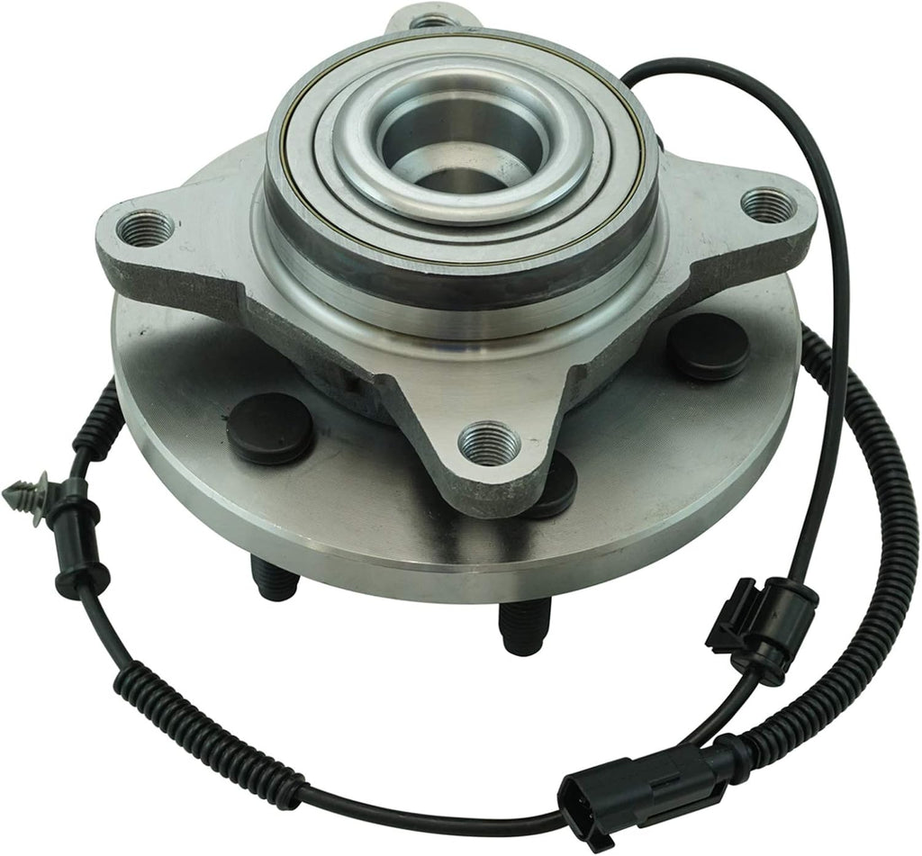 TRQ Front Driver and Passenger Side Wheel Bearing and Hub Assembly Set 2 Piece Compatible with 11-14 Ford F-150 RWD 6 Lug Wheels 11-14 Expedition RWD 11-14 Lincoln Navigator RWD