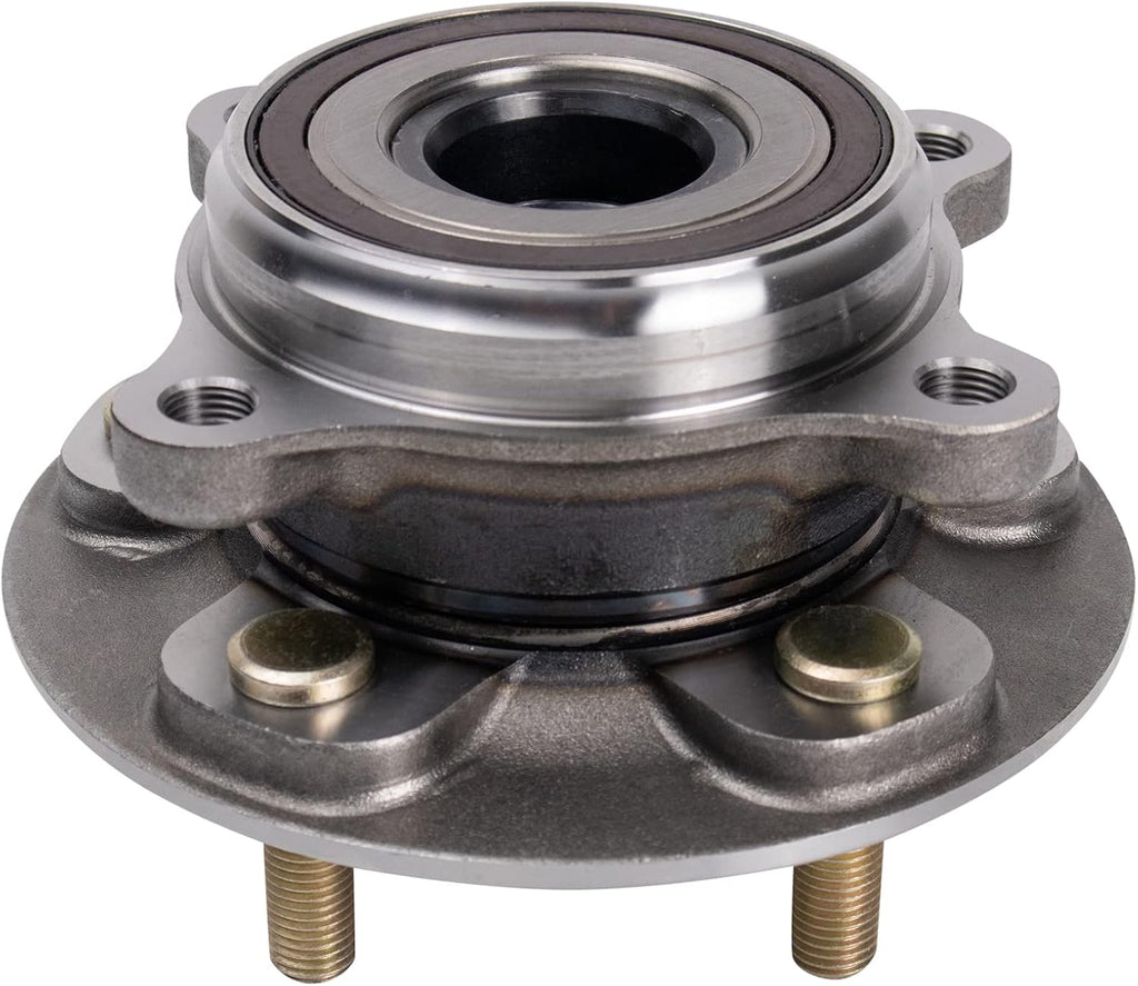 TRQ Front Left and Right Wheel Bearing and Hub Assembly Set 2 Piece Compatible with 2016-2022 Lexus RX350 2016-2022 RX450h 2018-2022 RX350L 2018-2022 RX450hL 2019-2023 Lexus ES350 2019-2023 ES300h