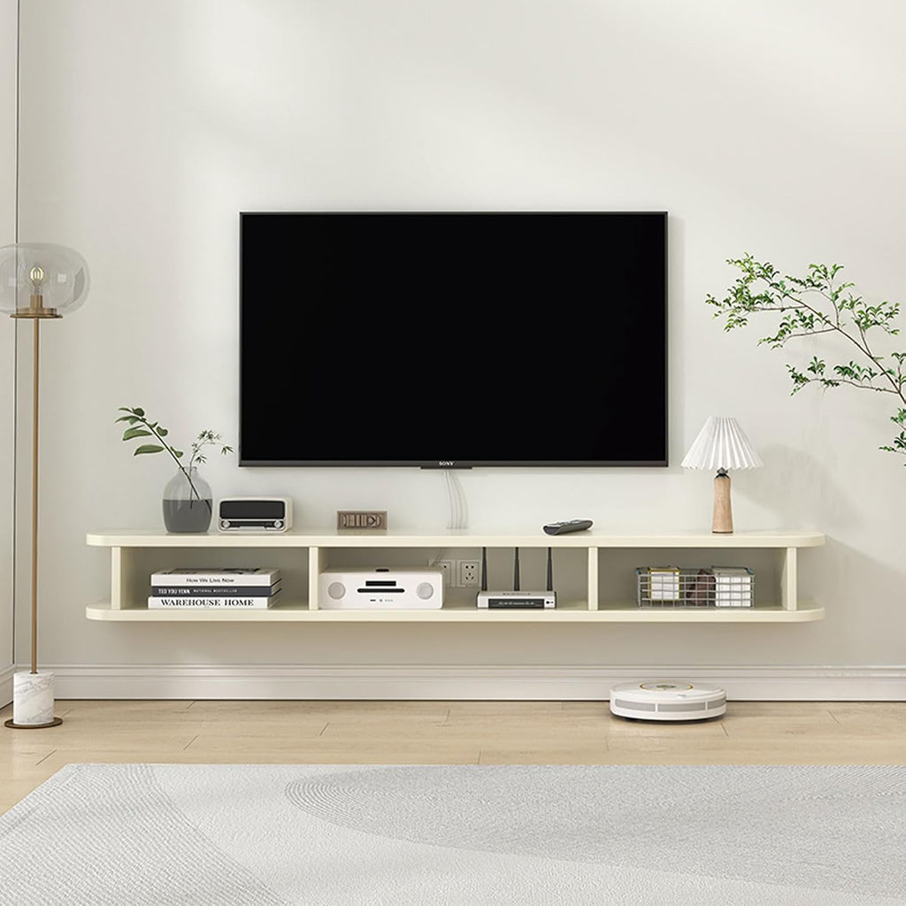Wall Shelf Wall mounted TV Cabinet Floating Shelf TV Console Audio-visual Equipment Shelves Office Storage Cabinet Book Shelf Gaming Shelf Entertainment Unit TV Stand Wall Mount Corner Shelves