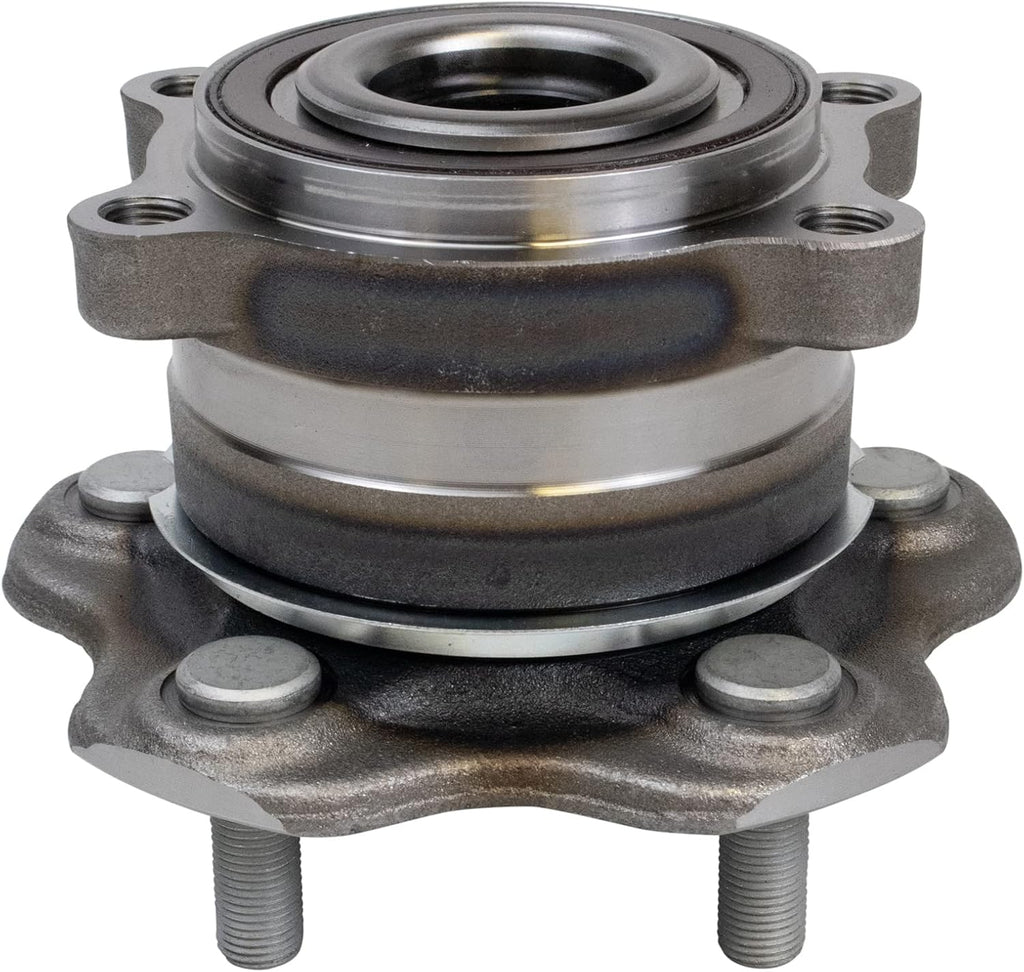 TRQ Rear Wheel Bearing and Hub Assembly Set 2 Piece Compatible with 14-19 Infiniti QX60 All Wheel Drive 2013 JX35 All Wheel Drive 15-19 Nissan Murano All Wheel Drive 13-19 Pathfinder 4 Wheel Drive