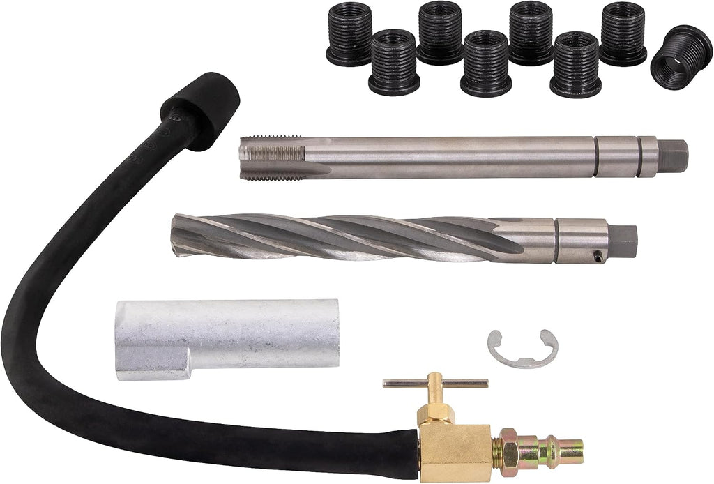 CalVan Tools 38900 Two Valve Ford Triton Tool Kit - Foolproof Repair System, Spark Plug Thread Repair Kit. Tools and Equipment