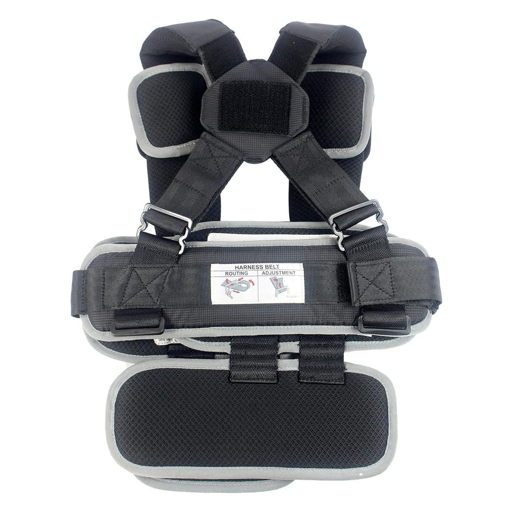 RideSafer Gen 5 - Extra Large Black, Lightweight, Compact, Portable Car Seat - Perfect for Travel and Everyday Child Safety