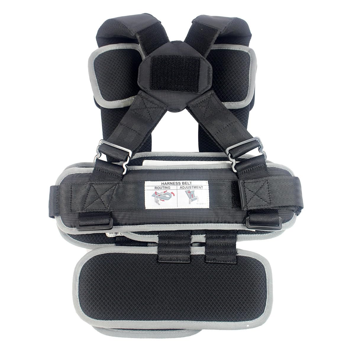 RideSafer Gen 5 - Extra Large Black, Lightweight, Compact, Portable Car Seat - Perfect for Travel and Everyday Child Safety