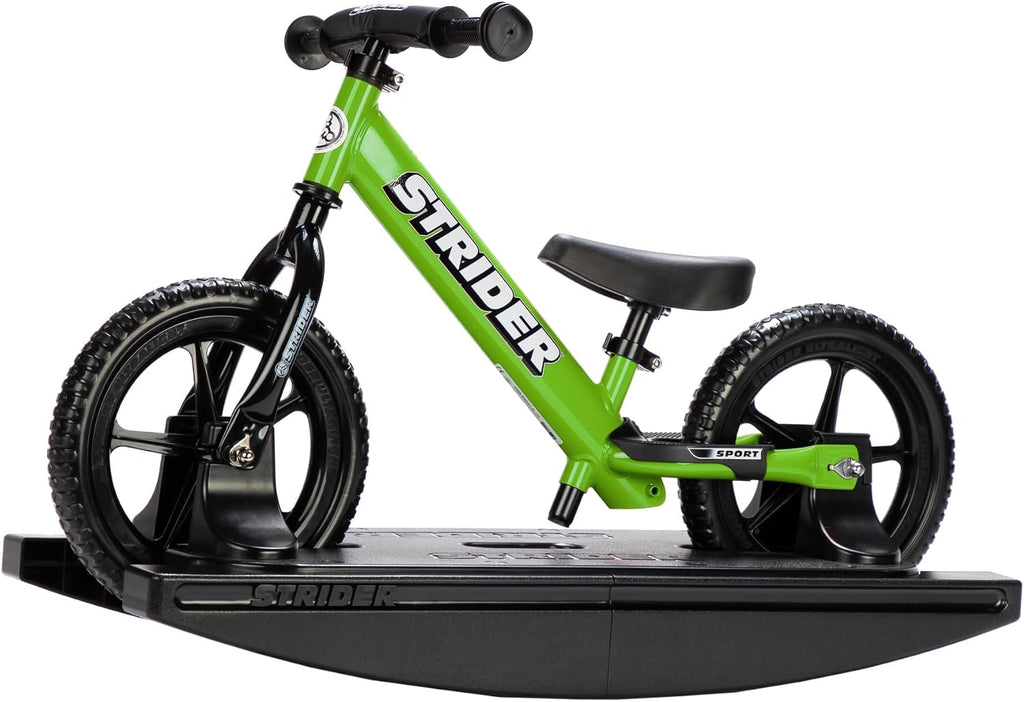 Strider Sport 2-in-1 Rocking Bike - Helps Teach Baby How to Ride a Balance Bicycle - for Kids 6 Months to 4 Years - Easy Assembly & Adjustments