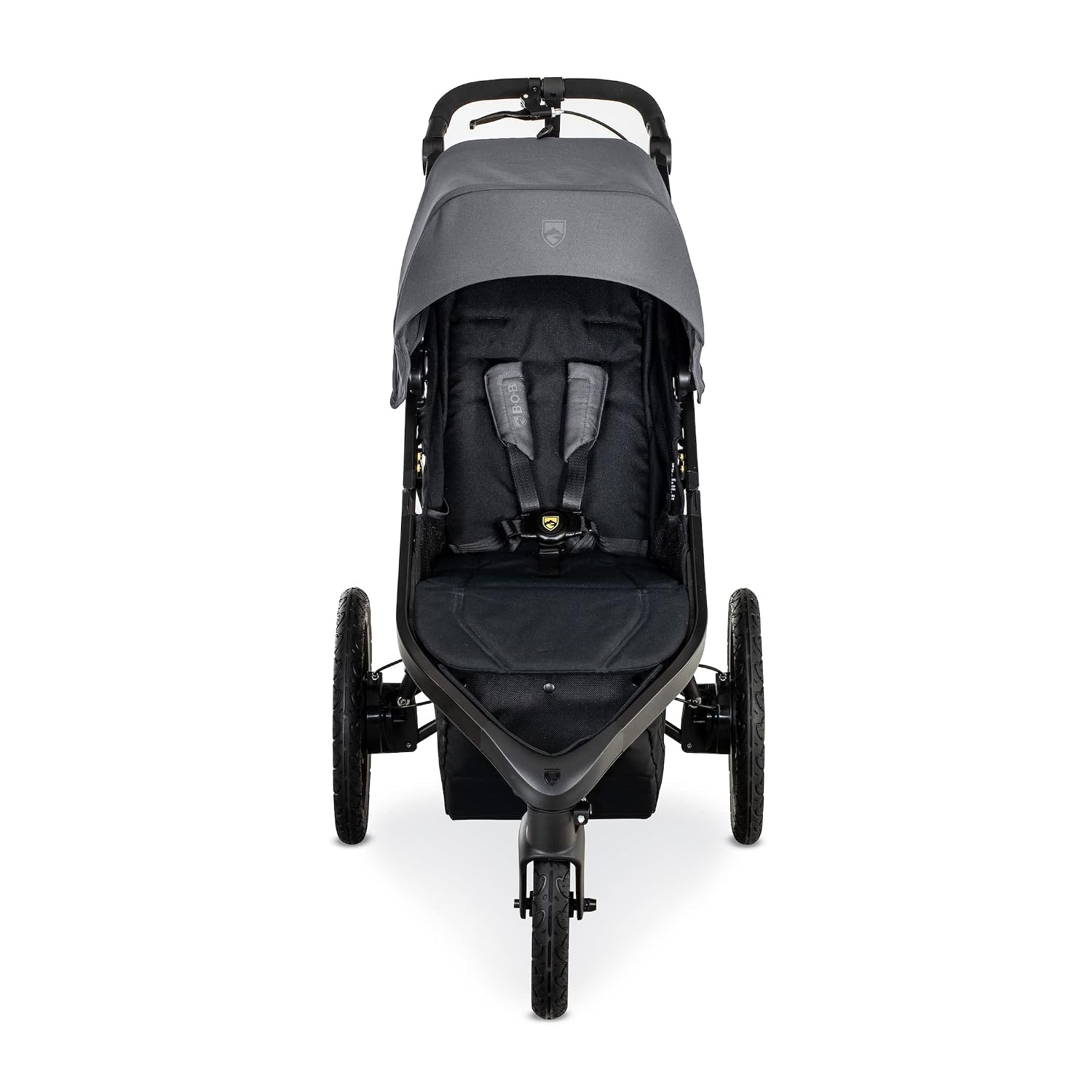 BOB Gear Wayfinder Jogging Stroller with Independent Dual Suspension, Air-Filled Tires, and 75-Pound Weight Capacity, Storm