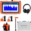 Indoor/Outdoor Underground Water Leak Detector, 5m Depth Plumber Leak Detector with High-Definition Display Screen, Professional Headphones Carry Case - L5000
