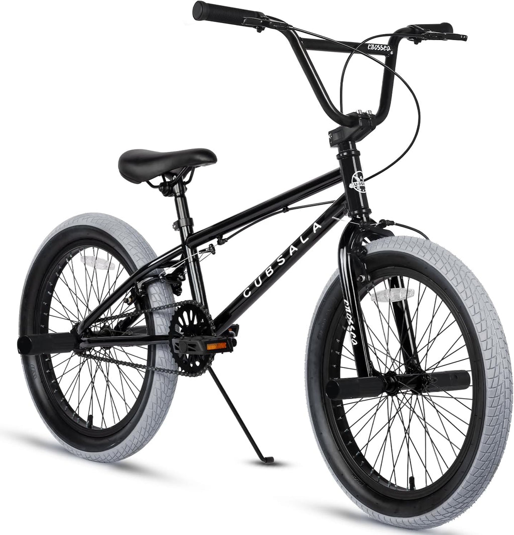 cubsala Freestyle BMX Bike, 18 20 Inch Kids Bicycle for 5-13 Years Old Kids and Beginner Level Rider, Multiple Colors