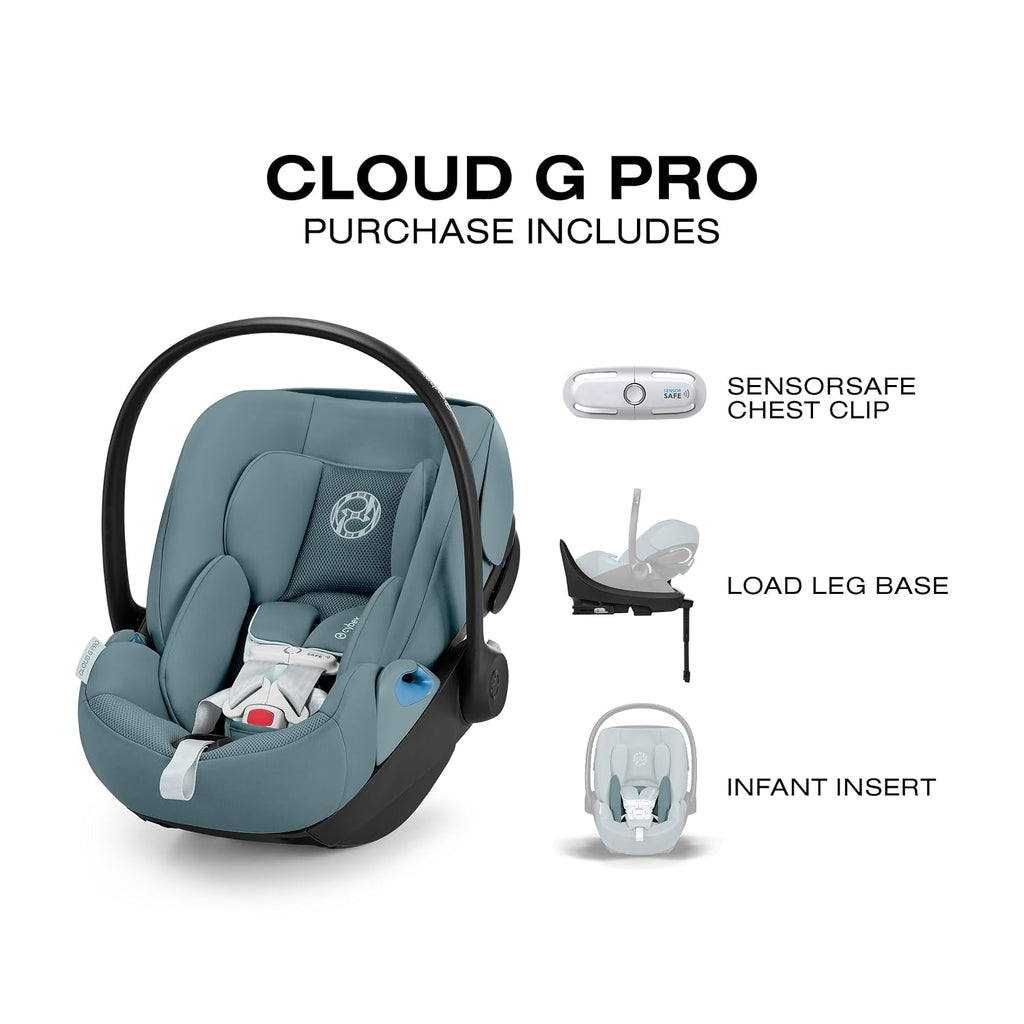 Cloud G Pro Comfort Extend Infant Car Seat - Stormy Blue