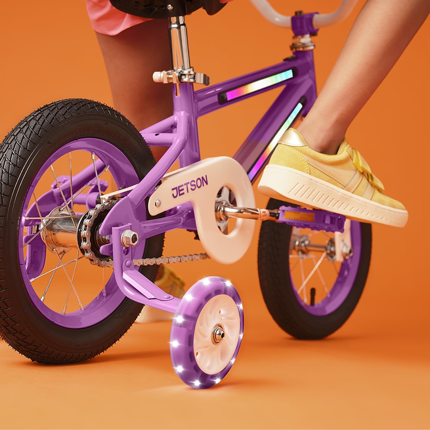 Jetson Light Rider Kids' Light-up Unisex Bike, LED Light-up Frame, 3 Different Light Modes