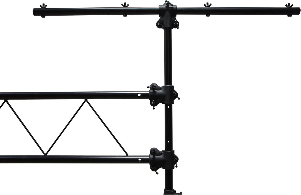 Harmony Audio HA-TRUSSKIT Pro Audio DJ 10 Foot Lighting Truss Package with (2) Tripod Stands