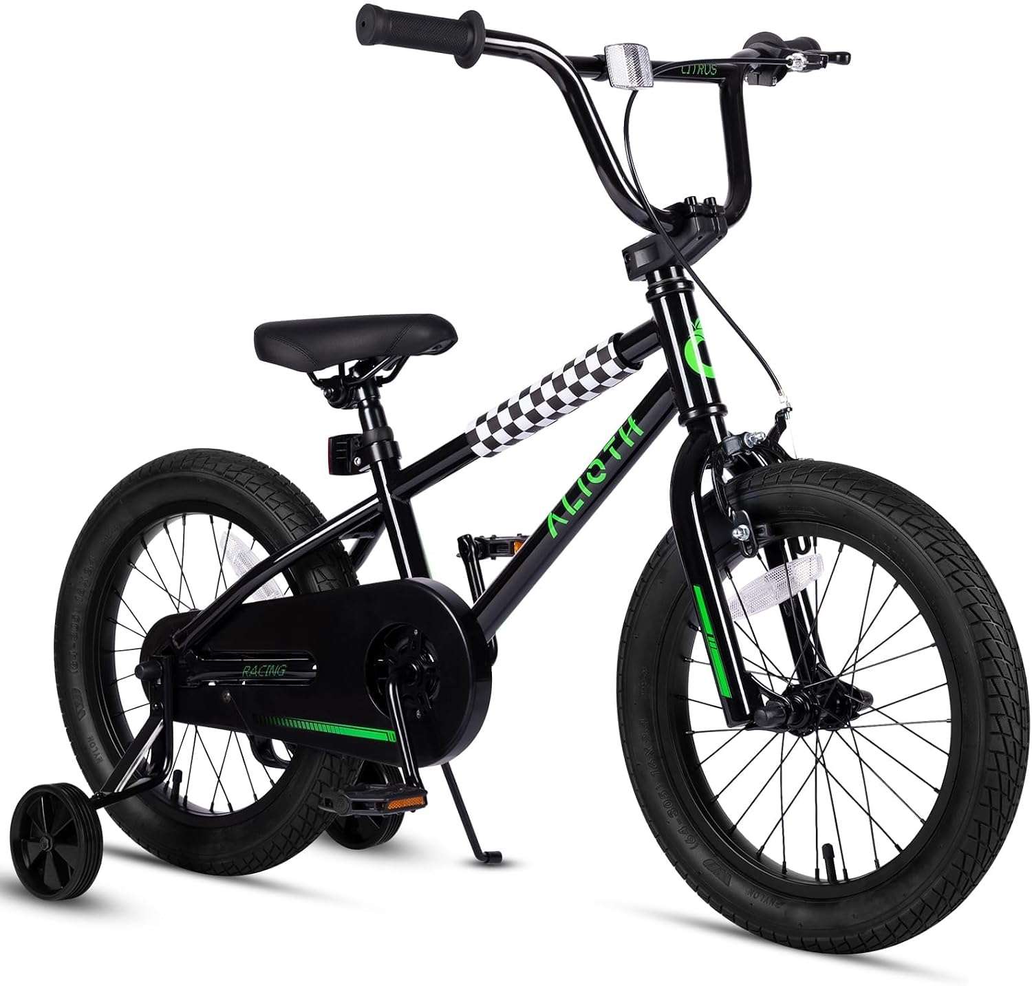 vollsch BMX Style 12 14 16 Inch Kids Bike Training Wheels 20'' Bicycle with Kickstand for 2-14 Years Old Toddlers Boys Girls Coaster Brake Multiple Colors
