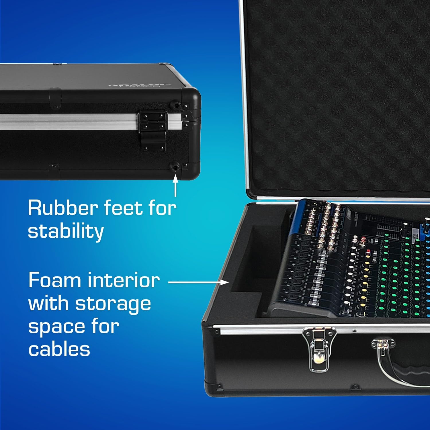 ANALOG CASES UNISON Case for Yamaha MG16XU / MG20XU - Ultra-Lightweight UNISON Hard Case