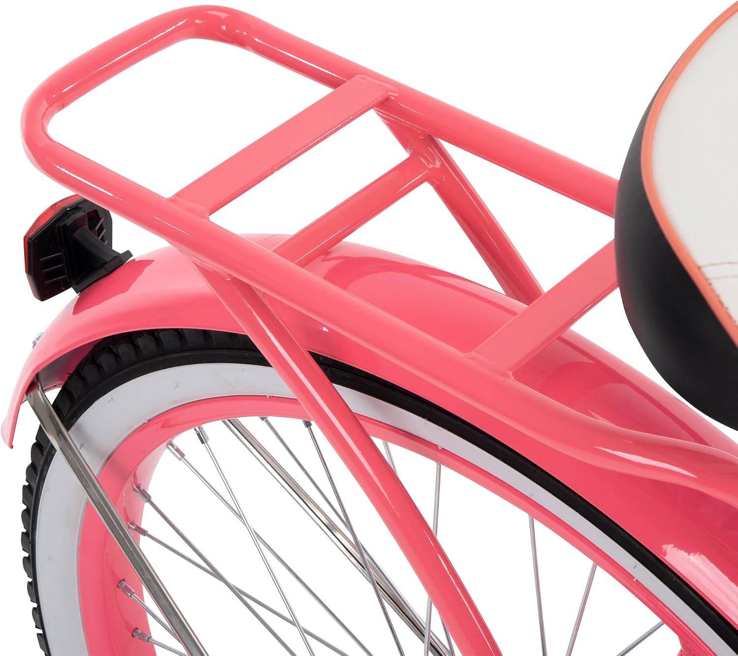 Huffy Cruiser Bike, Fairmont or Woodhaven Model, 20/24/26 Inch Sizes, Perfect for Casual Rides, Ergonomic Design, Rear Rack and Basket on Woodhaven Model, Simple Coaster Brakes, Multiple Color Options