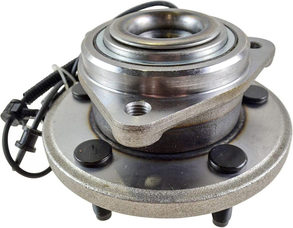 TRQ Front and Rear Wheel Bearing and Hub Assembly Set 4 Piece Compatible with 2005-2010 Jeep Grand Cherokee 2006-2010 Commander
