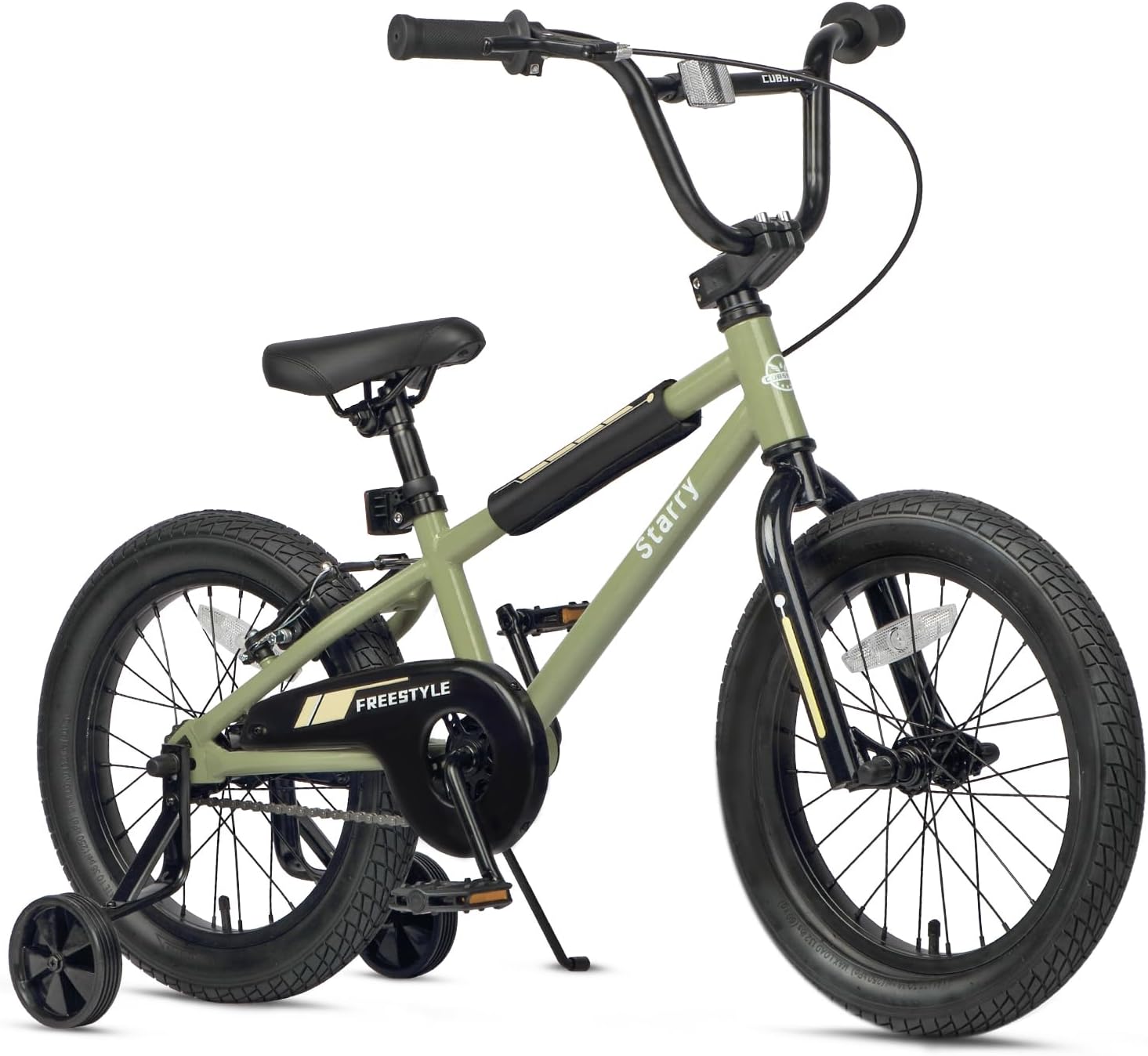 cubsala 12 14 16 18 Inch Kids Bike BMX Style Bicycle with Training Wheels Coaster Brake for 2-10 Years Old Toddlers Boys Girls Multiple Colors