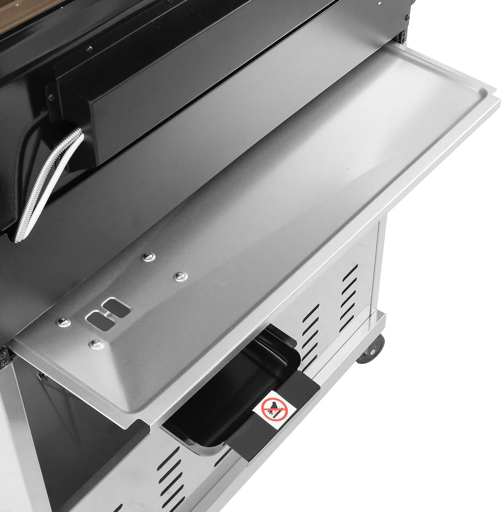 Royal Gourmet GA5403C 5-Burner Propane Gas Grill with Side Burner & Warming Rack, Outdoor BBQ Grill with 74,000 BTUs Output & 738 Sq. in. Cooking Area for Outdoor Barbecue, Coffee